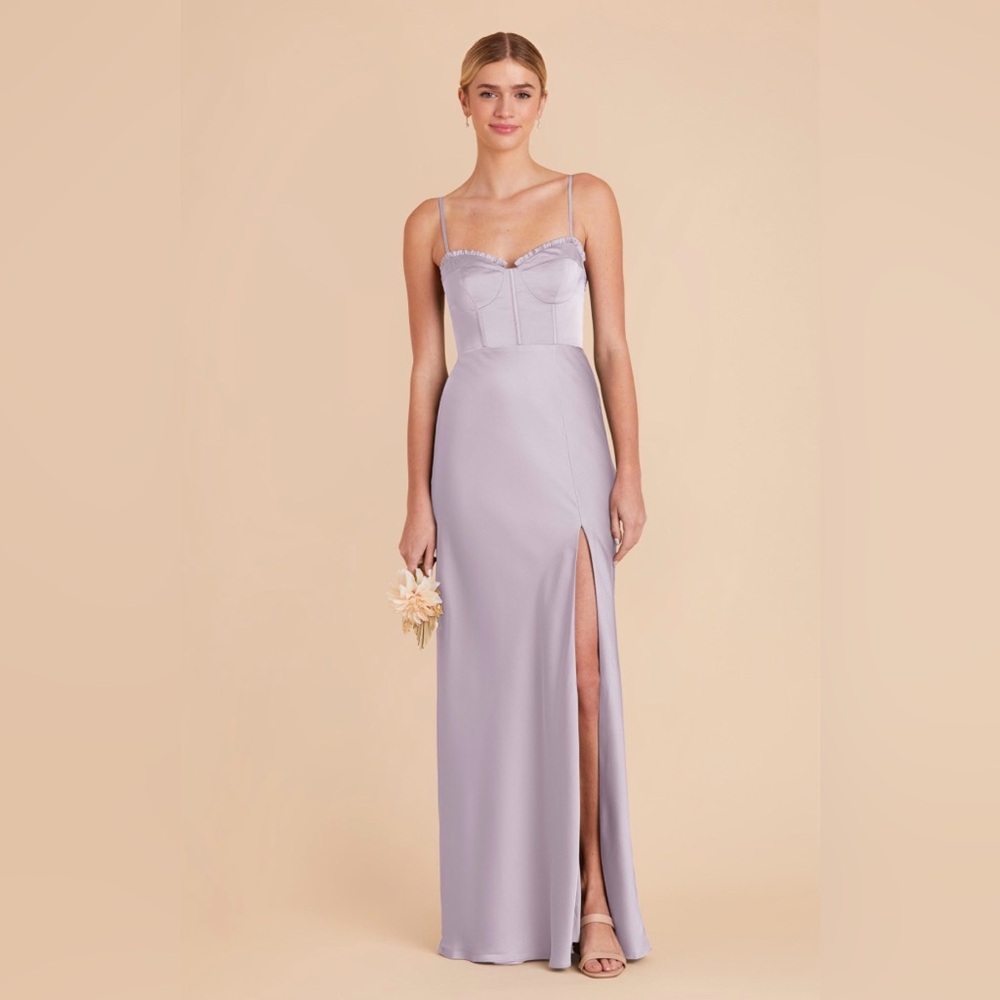 Birdy Grey Dusty Lilac Jessica Satin Gown